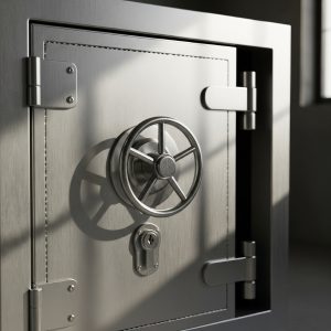 small safe deposit box